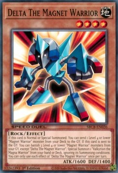 Delta The Magnet Warrior - Speed Duel: Battle City Box (Common) [SBCB-026]