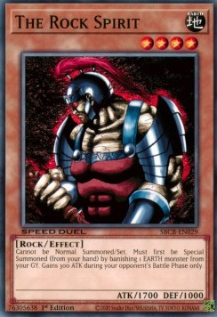 The Rock Spirit - Speed Duel: Battle City Box (Common) [SBCB-029]