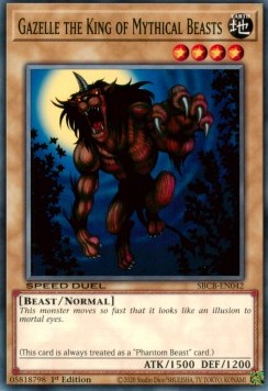 Gazelle the King of Mythical Beasts⁣ - Speed Duel: Battle City Box⁣ (Common)⁣ [042]