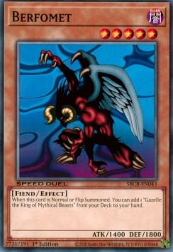 Berfomet - Speed Duel: Battle City Box (Common) [SBCB-043]
