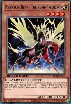 Phantom Beast Thunder-Pegasus⁣ - Speed Duel: Battle City Box⁣ (Common)⁣ [046]