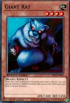 Giant Rat⁣ - Speed Duel: Battle City Box⁣ (Common)⁣ [047]