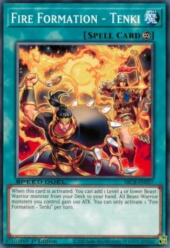 Fire Formation - Tenki (V.1 - Common) - Speed Duel: Battle City Box (Common) [SBCB-057]