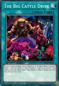 The Big Cattle Drive - Speed Duel: Battle City Box (Common) [SBCB-058]