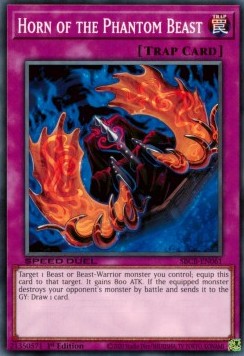 Horn of the Phantom Beast - Speed Duel: Battle City Box (Common) [SBCB-061]
