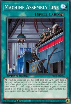 Machine Assembly Line⁣ - Speed Duel: Battle City Box⁣ (Common)⁣ [076]