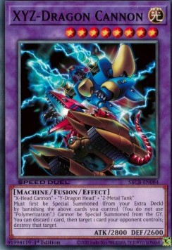 XYZ-Dragon Cannon - Speed Duel: Battle City Box (Common) [SBCB-084]
