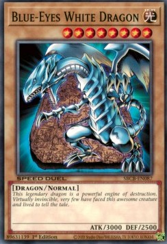 Blue-Eyes White Dragon (V.1 - Common)⁣ - Speed Duel: Battle City Box⁣ (Common)⁣ [087]