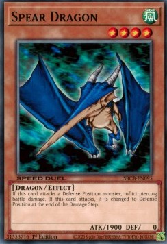 Spear Dragon⁣ - Speed Duel: Battle City Box⁣ (Common)⁣ [095]