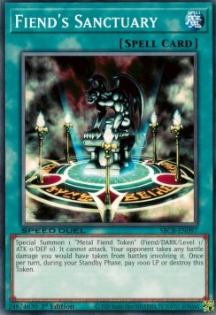 Fiend's Sanctuary⁣ - Speed Duel: Battle City Box⁣ (Common)⁣ [097]