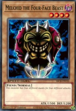 Melchid the Four-Face Beast⁣ - Speed Duel: Battle City Box⁣ (Common)⁣ [110]