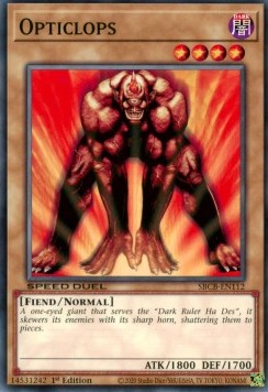 Opticlops - Speed Duel: Battle City Box (Common) [SBCB-112]