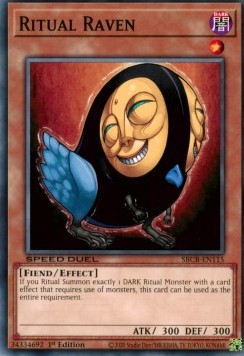 Ritual Raven - Speed Duel: Battle City Box (Common) [SBCB-115]