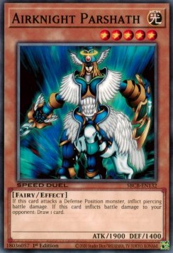 Airknight Parshath (V.1 - Common)⁣ - Speed Duel: Battle City Box⁣ (Common)⁣ [132]