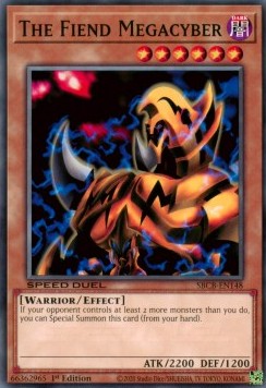 The Fiend Megacyber⁣ - Speed Duel: Battle City Box⁣ (Common)⁣ [148]