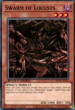 Swarm of Locusts⁣ - Speed Duel: Battle City Box⁣ (Common)⁣ [153]