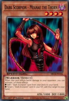 Dark Scorpion - Meanae the Thorn - Speed Duel: Battle City Box (Common) [SBCB-156]