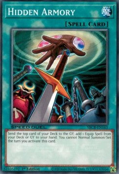 Hidden Armory⁣ - Speed Duel: Battle City Box⁣ (Common)⁣ [163]