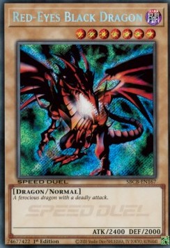Red-Eyes Black Dragon (V.2 - Secret Rare) - Speed Duel: Battle City Box (Secret Rare) [SBCB-167]