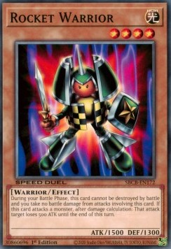 Rocket Warrior⁣ - Speed Duel: Battle City Box⁣ (Common)⁣ [172]