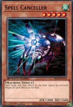 Spell Canceller (V.1 - Common) - Speed Duel: Battle City Box (Common) [SBCB-174]