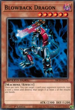 Blowback Dragon - Speed Duel: Battle City Box (Common) [SBCB-176]