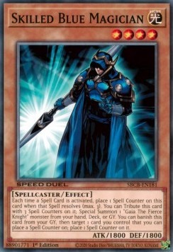 Skilled Blue Magician - Speed Duel: Battle City Box (Common) [SBCB-181]