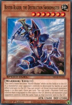 Buster Blader, the Destruction Swordmaster - Speed Duel: Battle City Box (Common) [SBCB-182]