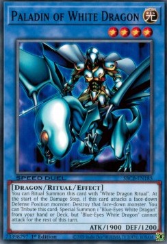 Paladin of White Dragon - Speed Duel: Battle City Box (Common) [SBCB-185]