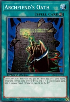 Archfiend's Oath - Speed Duel: Battle City Box (Common) [SBCB-190]