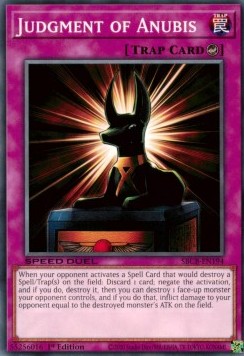 Judgment of Anubis - Speed Duel: Battle City Box (Common) [SBCB-194]