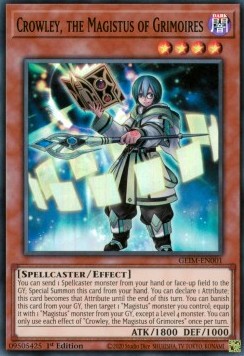 Crowley, the Magistus of Grimoires⁣ - Genesis Impact⁣ (Super Rare)⁣ [001]