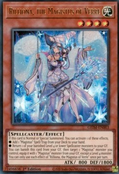 Rilliona, the Magistus of Verre (V.1 - Ultra Rare)⁣ - Genesis Impact⁣ (Ultra Rare)⁣ [003]