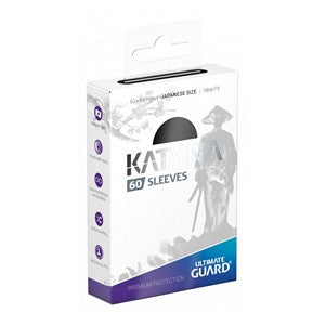 60 Small Ultimate Guard Katana Sleeves (Black)