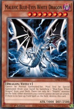 Malefic Blue-Eyes White Dragon⁣ - Legendary Duelists: Season 2⁣ (Common)⁣ [005]