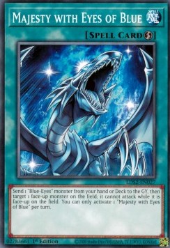 Majesty with Eyes of Blue⁣ - Legendary Duelists: Season 2⁣ (Common)⁣ [027]