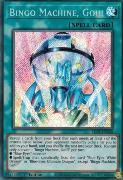 Bingo Machine, Go!!!⁣ - Legendary Duelists: Season 2⁣ (Secret Rare)⁣ [028]
