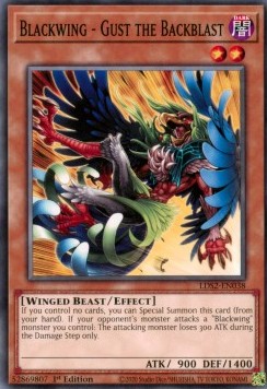 Blackwing - Gust the Backblast⁣ - Legendary Duelists: Season 2⁣ (Common)⁣ [038]