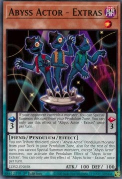 Abyss Actor - Extras⁣ - Legendary Duelists: Season 2⁣ (Common)⁣ [058]