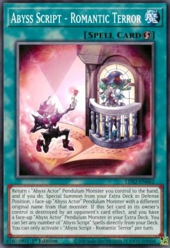 Abyss Script - Romantic Terror⁣ - Legendary Duelists: Season 2⁣ (Common)⁣ [062]
