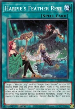 Harpie's Feather Rest⁣ - Legendary Duelists: Season 2⁣ (Common)⁣ [086]