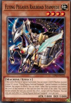 Flying Pegasus Railroad Stampede - Legendary Duelists: Season 2 (Common) [LDS2-122]