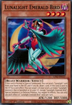 Lunalight Emerald Bird⁣ - Legendary Duelists: Season 2⁣ (Common)⁣ [127]