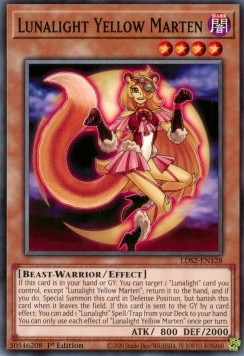 Lunalight Yellow Marten⁣ - Legendary Duelists: Season 2⁣ (Common)⁣ [128]