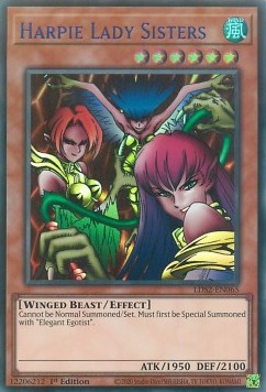 Harpie Lady Sisters (V.2 - Ultra Rare) - Legendary Duelists: Season 2 (Ultra Rare) [LDS2-065]