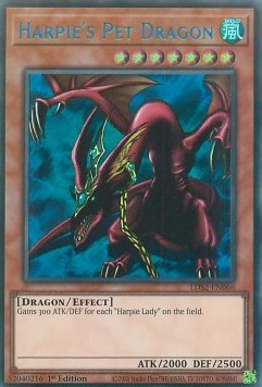 Harpie's Pet Dragon (V.2 - Ultra Rare)⁣ - Legendary Duelists: Season 2⁣ (Ultra Rare)⁣ [066]