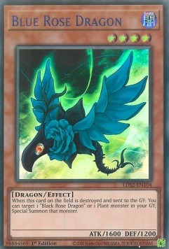 Blue Rose Dragon (V.2 - Ultra Rare) - Legendary Duelists: Season 2 (Ultra Rare) [LDS2-104]