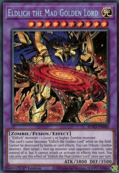 Eldlich the Mad Golden Lord⁣ - Blazing Vortex⁣ (Secret Rare)⁣ [040]