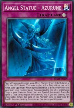 Angel Statue - Azurune⁣ - Blazing Vortex⁣ (Super Rare)⁣ [079]