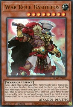War Rock Bashileos - Blazing Vortex (Ultra Rare) [BLVO-097]